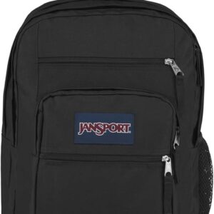 JanSport Laptop Backpack – Computer Bag with 2 Compartments, Ergonomic Shoulder Straps, 15” Laptop Sleeve, Haul Handle – Black
