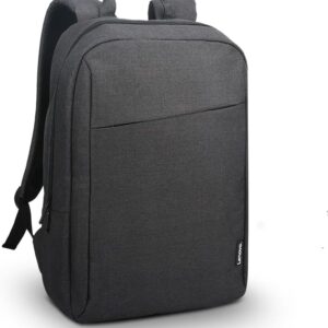 Lenovo Laptop Backpack B210, 15.6-Inch Laptop/Tablet, Durable, Water-Repellent, Lightweight, Clean Design, Sleek for Travel, Business Casual or College, GX40Q17225, Black