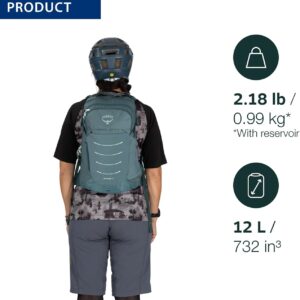 Osprey Syncro Men’s Hiking Backpack with Hydraulics Reservoir -Lightweight Mountain Biking Hydration Pack