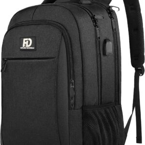 Large Travel Laptop Backpack, Business Anti Theft Slim Sturdy18Inch Laptop Backpack