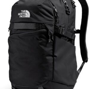 The North Face Router Everyday Laptop Backpack – Daypack, Water Repellent, Laptop Sleeve, Reflective Details, TNF Black/TNF Black-NPF, One Size