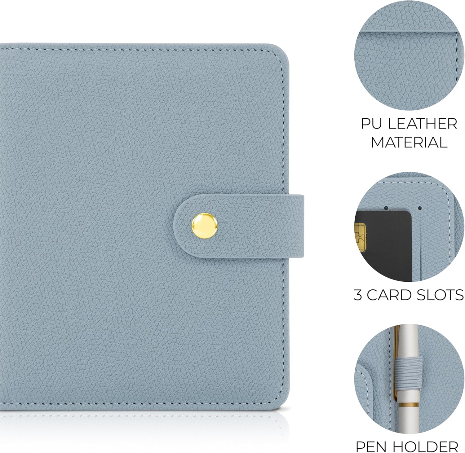 Beautiful Passport Holder for Travel – Cute Cover with Pen Holder to Keep Your Travel Documents Organized & Safe – Quality Passport Wallet for Women & Men and Great for Gifting - Image 4