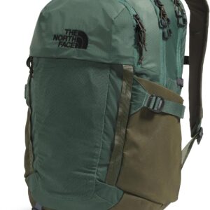 The North Face Recon Everyday Laptop Backpack – Daypack, Water Repellent, Laptop Sleeve, 2 Water Bottle Pockets, Duck Green/New Taupe Green, One Size