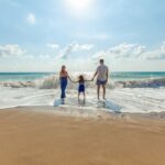 Family enjoying a beach vacation – family vacation planning